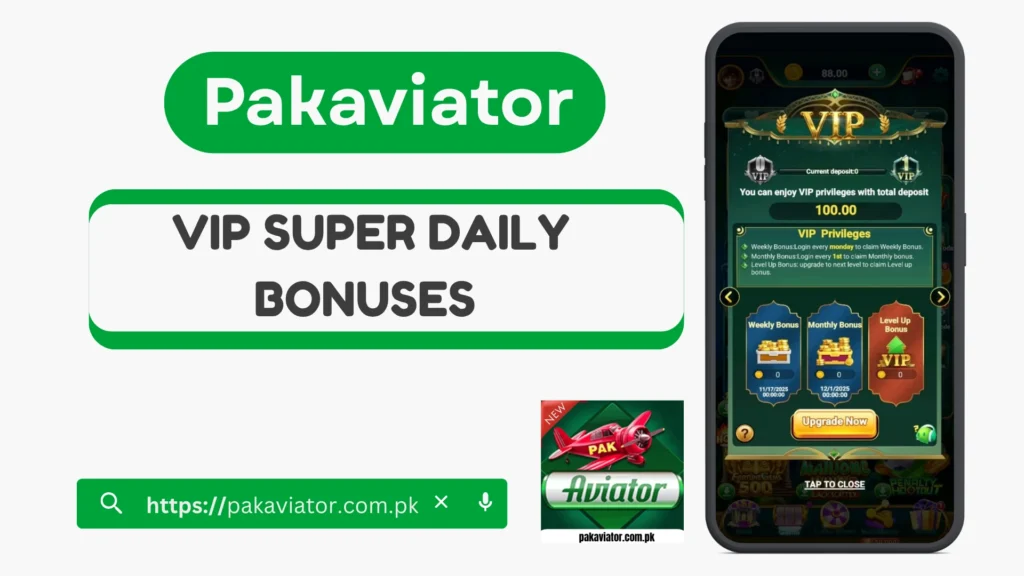 Pakaviator VIP Bonuses